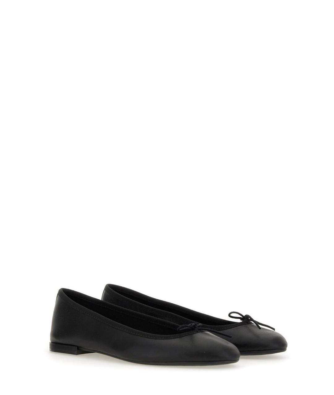 REPETTO Черные текстильные балетки, фото 2