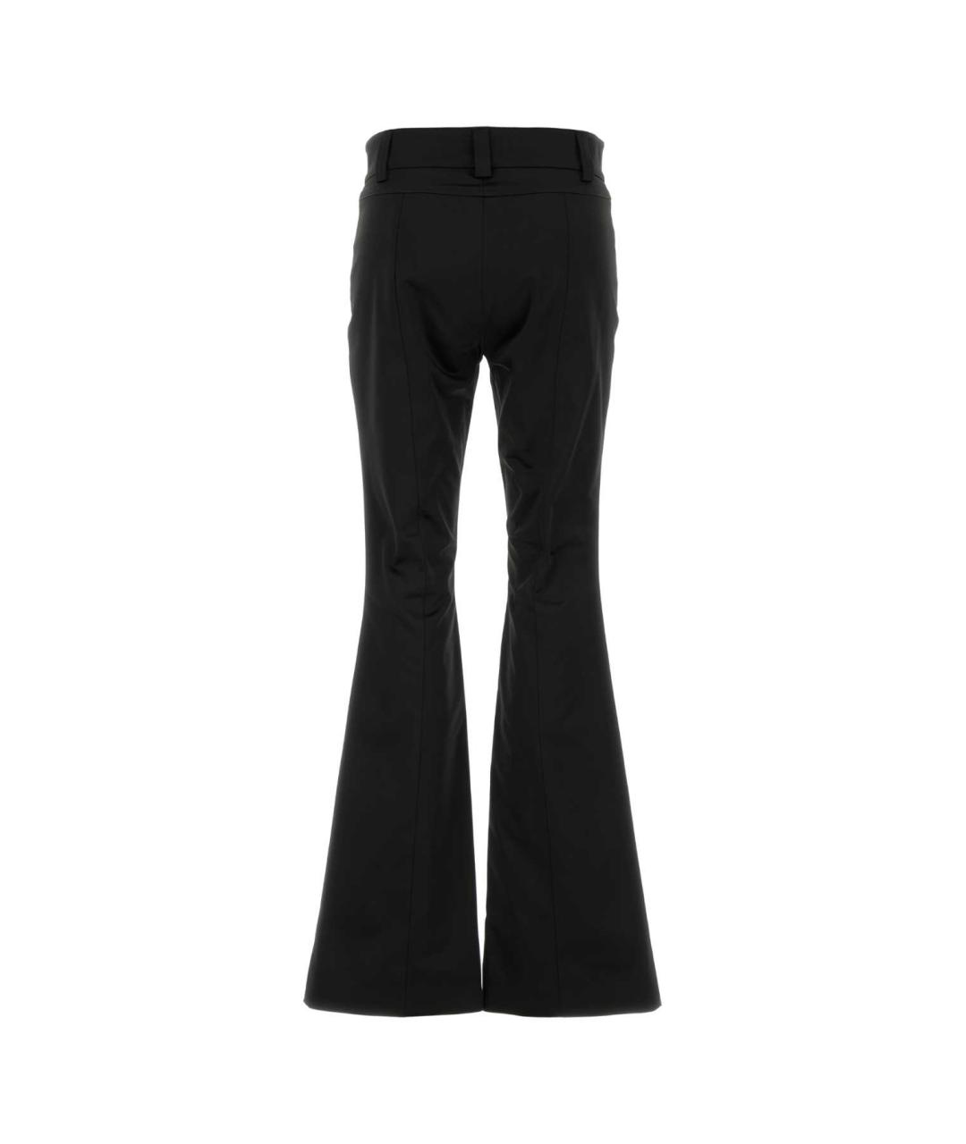 GUCCI Черные ацетатные брюки широкие, фото 2