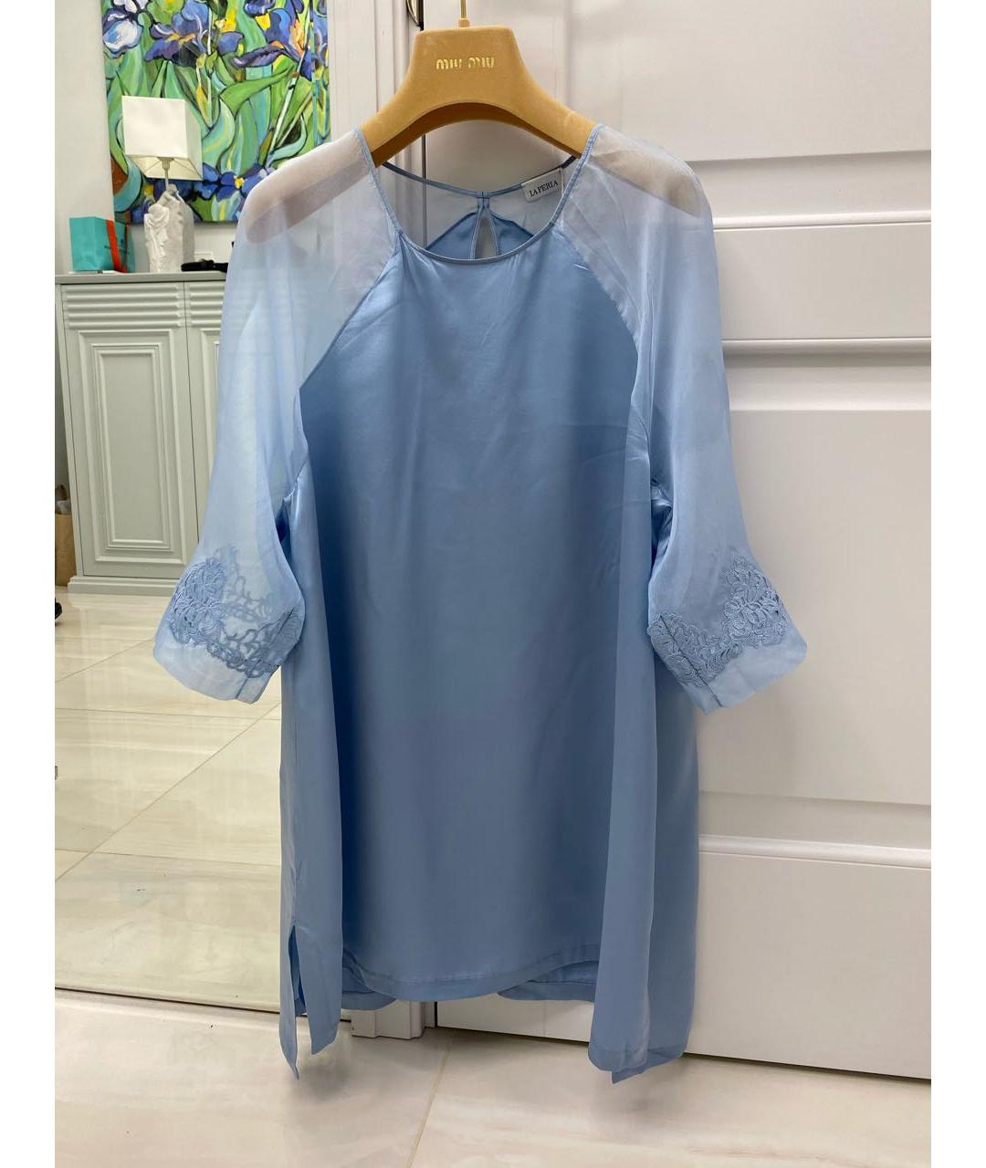 LA PERLA Голубая пижамы и сорочки, фото 6