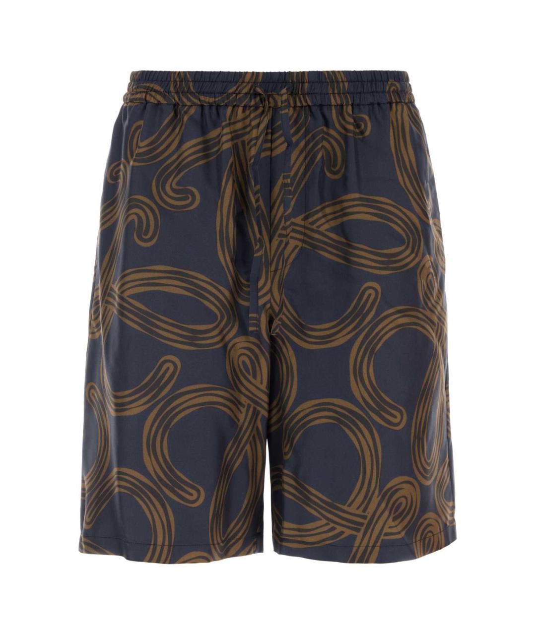 LOEWE Мульти шелковые шорты, фото 1
