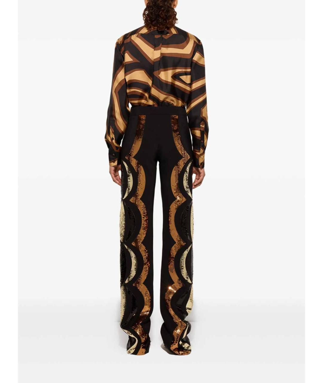 EMILIO PUCCI Черная шелковая рубашка, фото 2