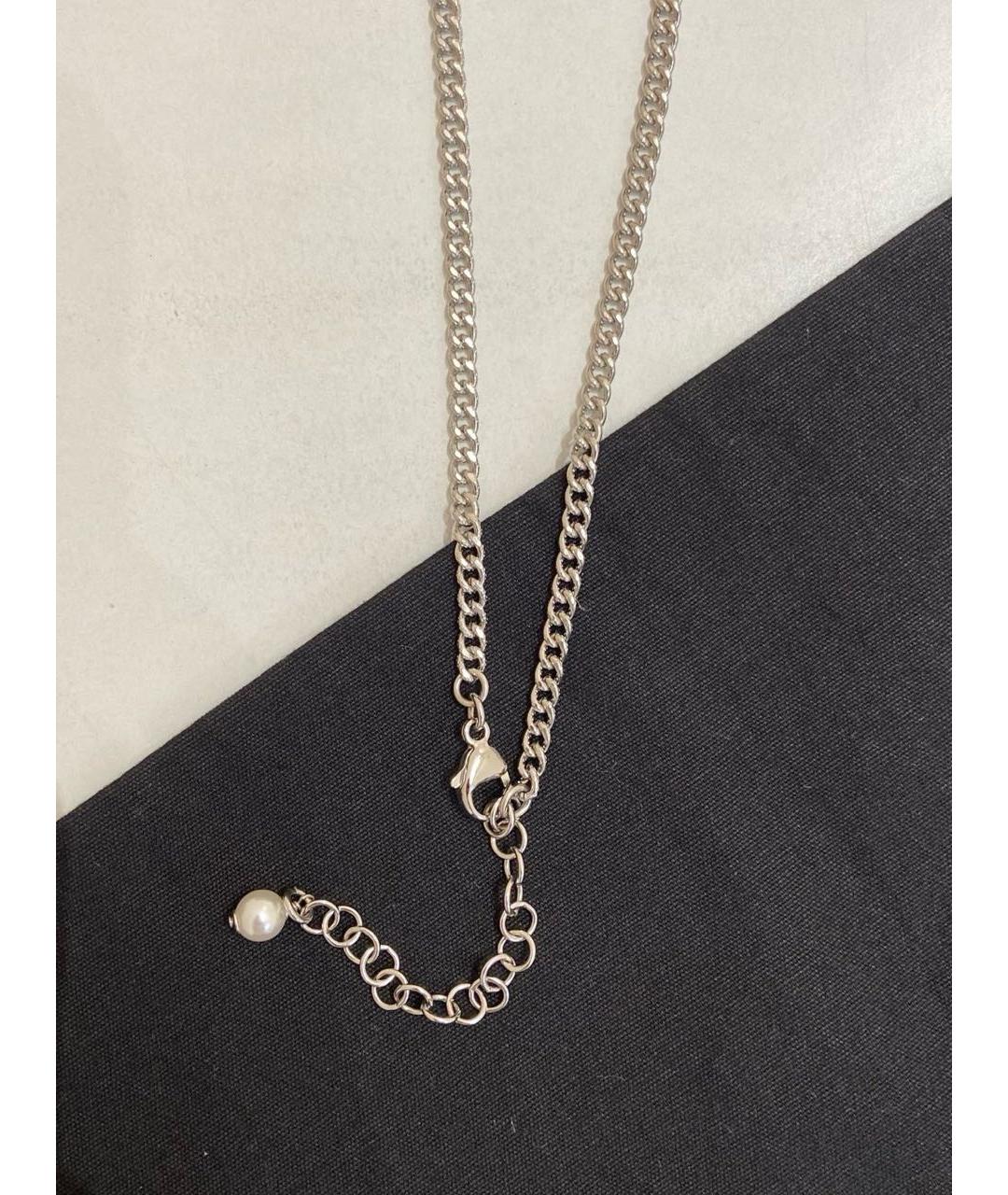 CHANEL Серебряное колье, фото 6