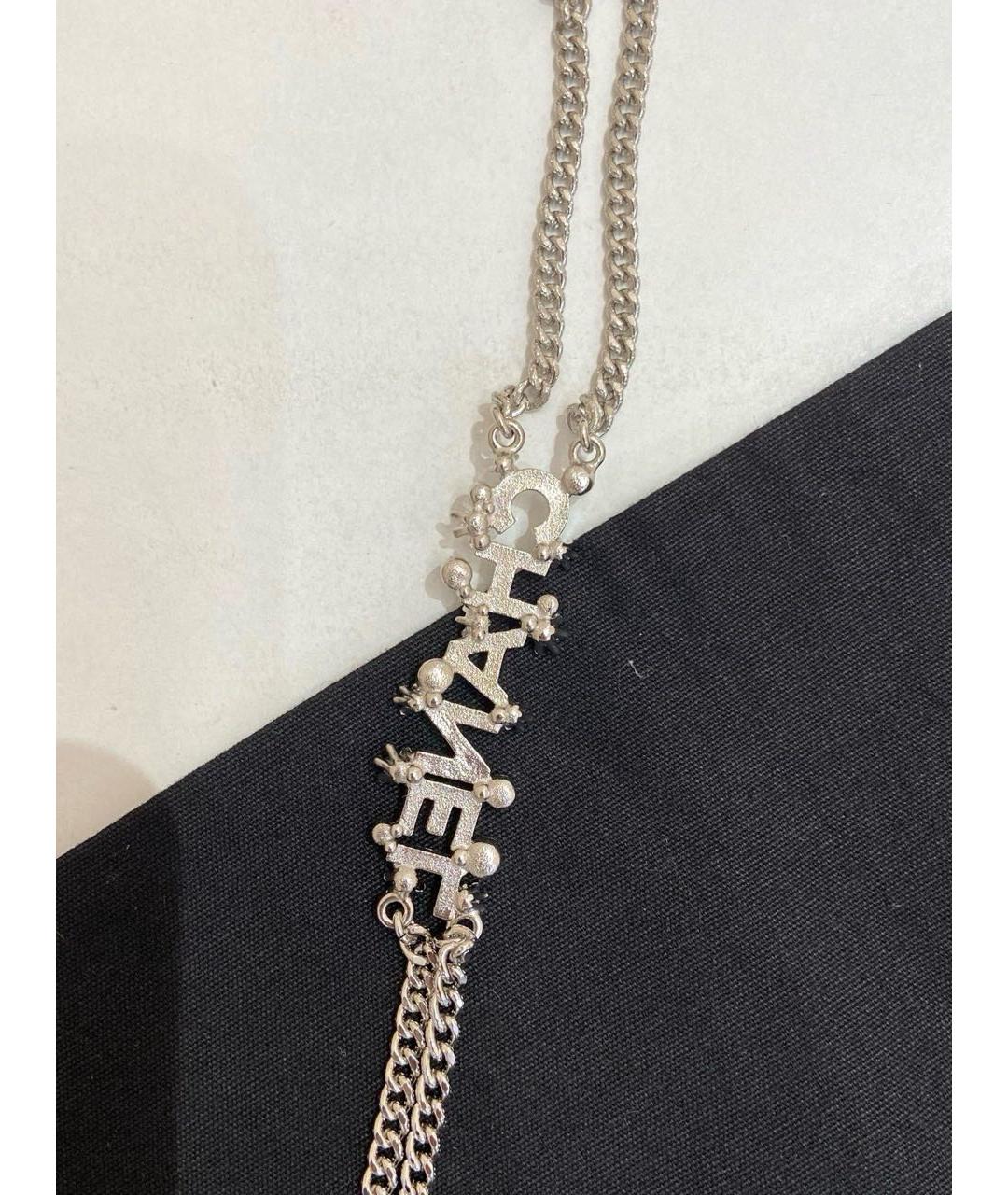 CHANEL Серебряное колье, фото 4