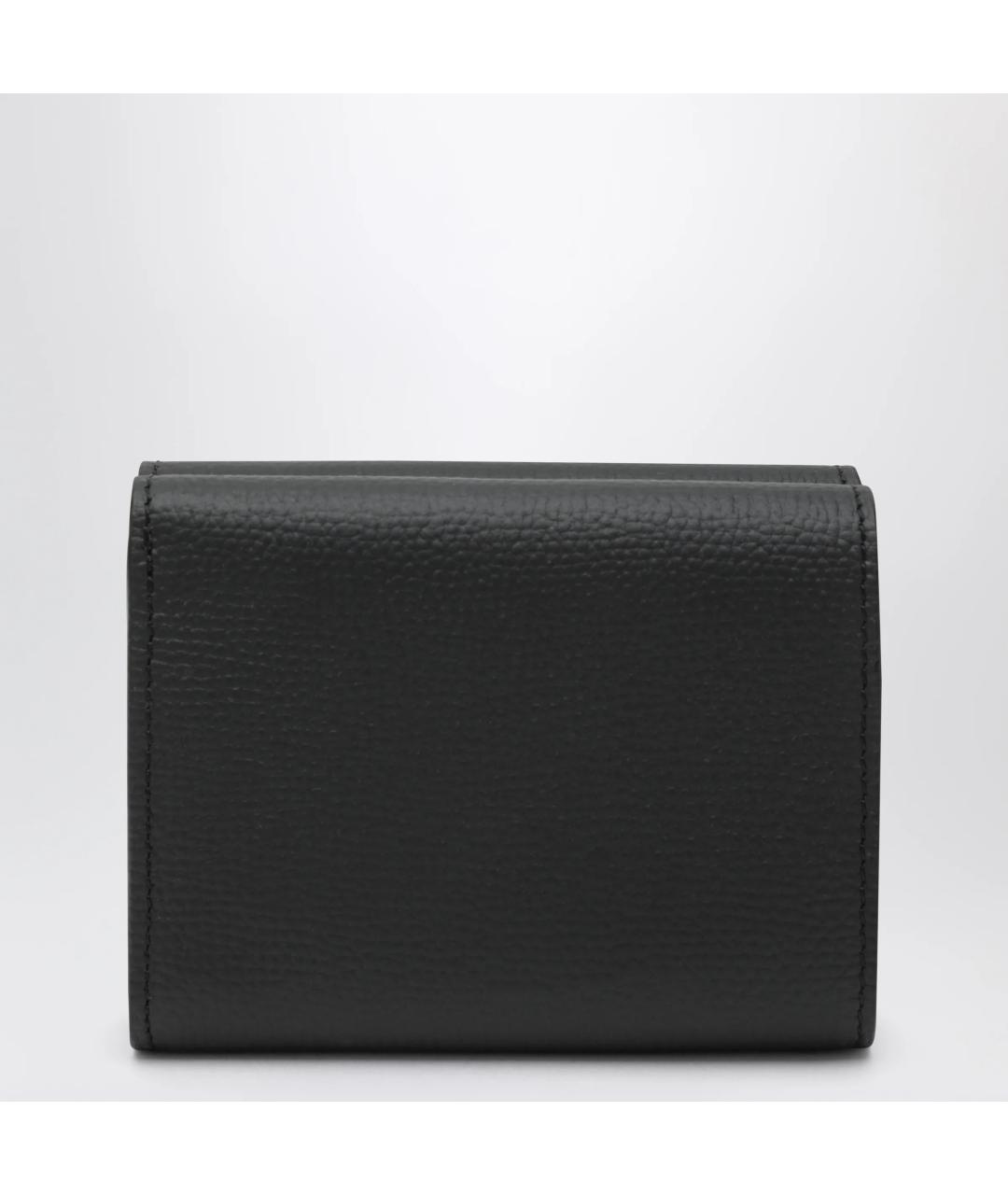 LOEWE Черный кожаный кошелек, фото 2