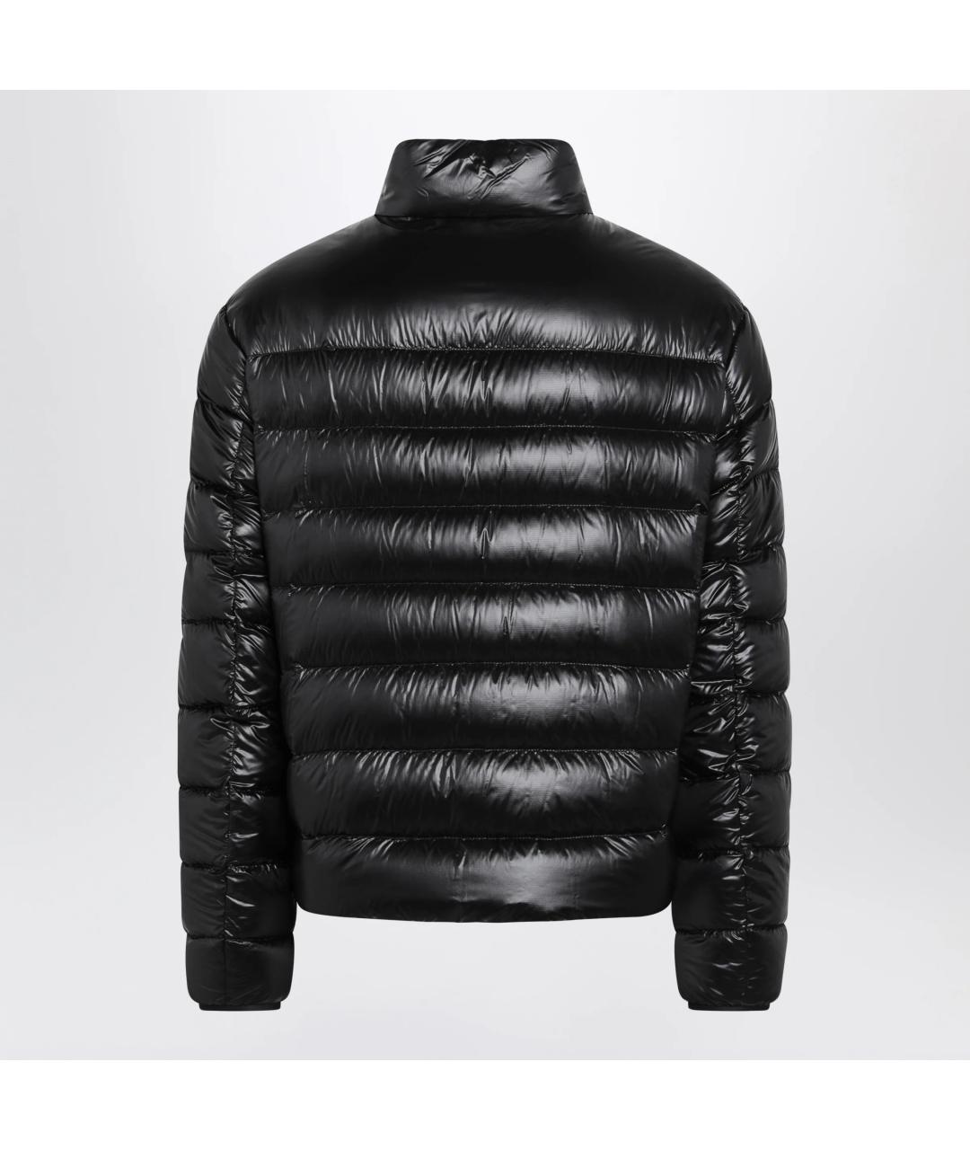 MONCLER Черная полиамидовая куртка, фото 2