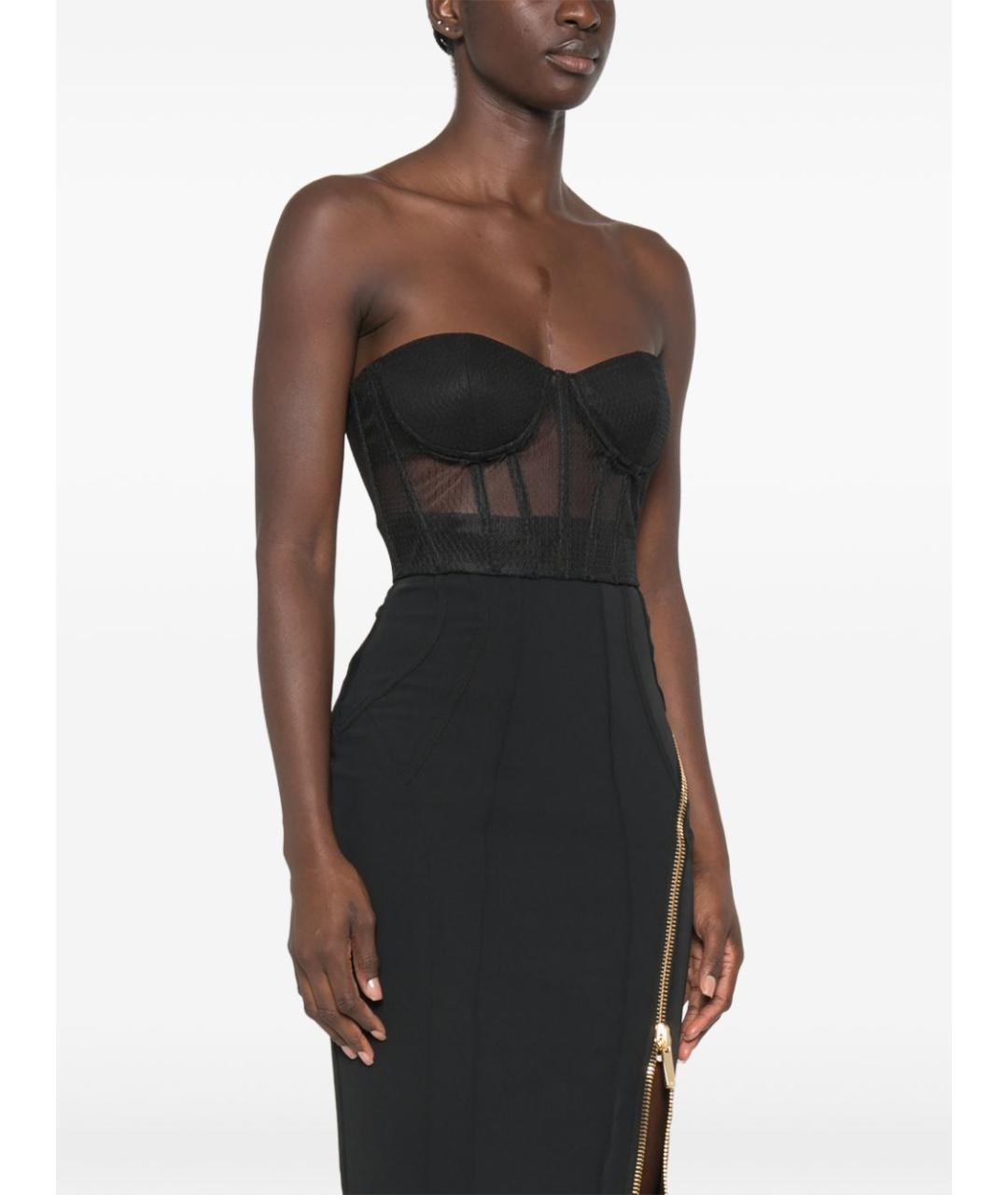 ELISABETTA FRANCHI Черный корсеты, фото 5