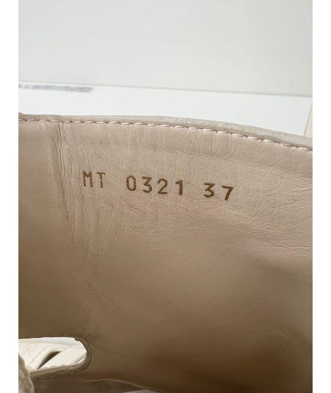 CHRISTIAN DIOR Белые ботинки, фото 7