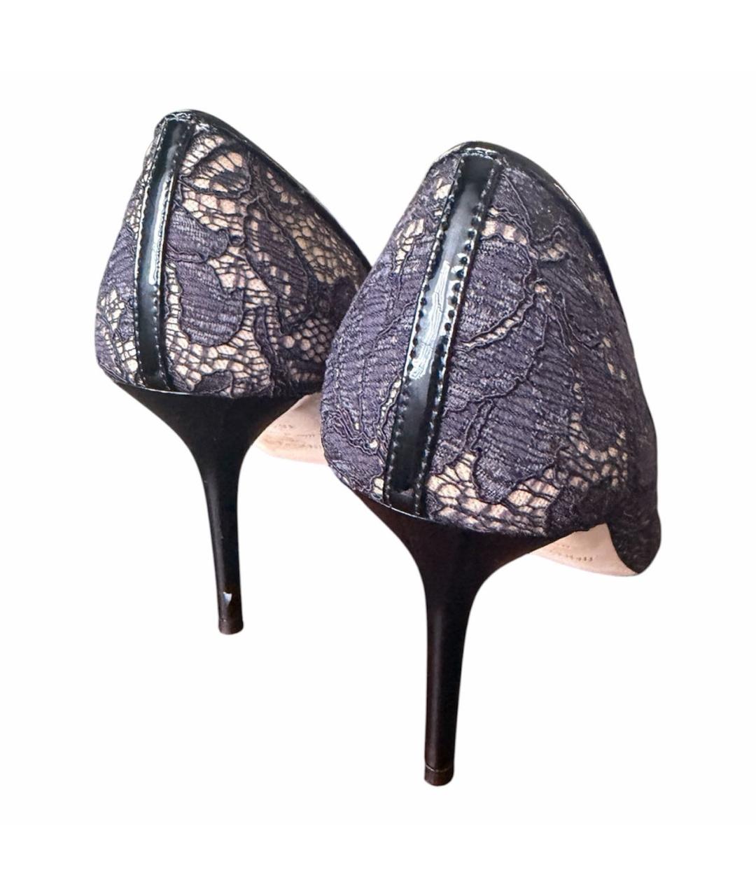 JIMMY CHOO Черные текстильные туфли, фото 3