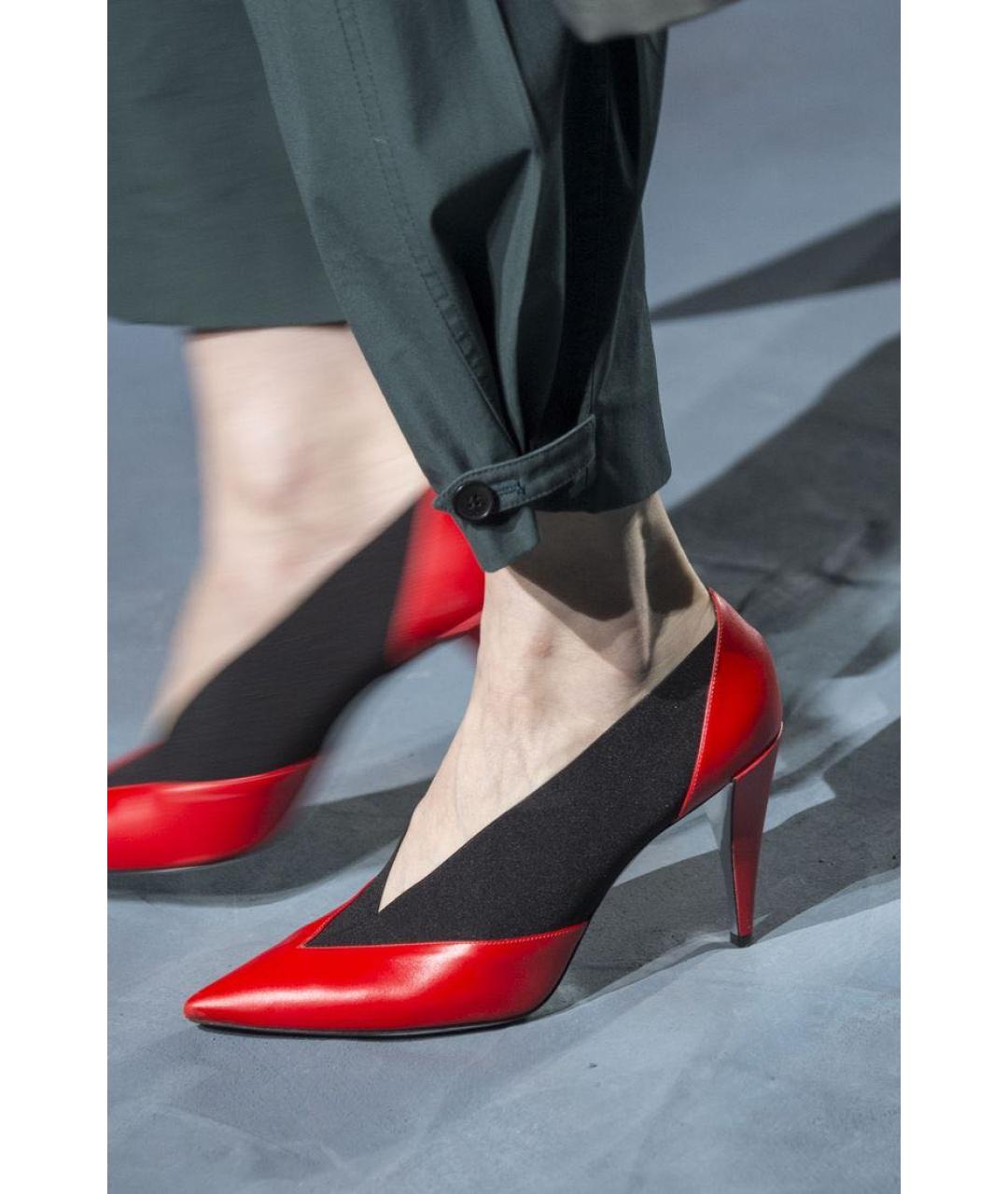 GIVENCHY Бордовые туфли, фото 6