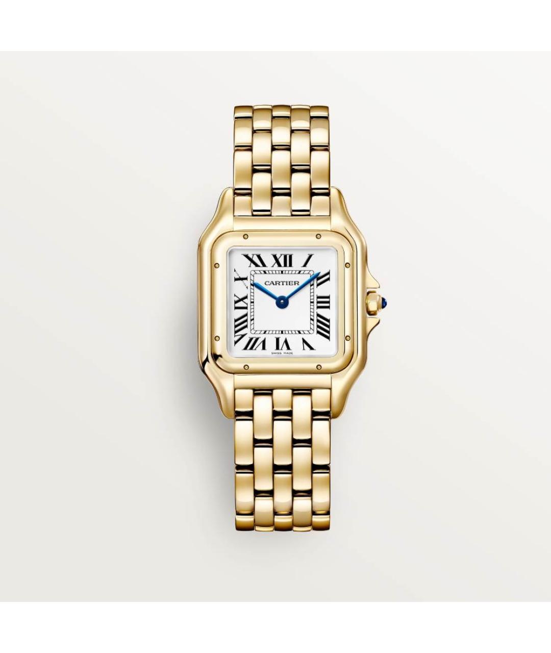 CARTIER Золотые часы из желтого золота, фото 4