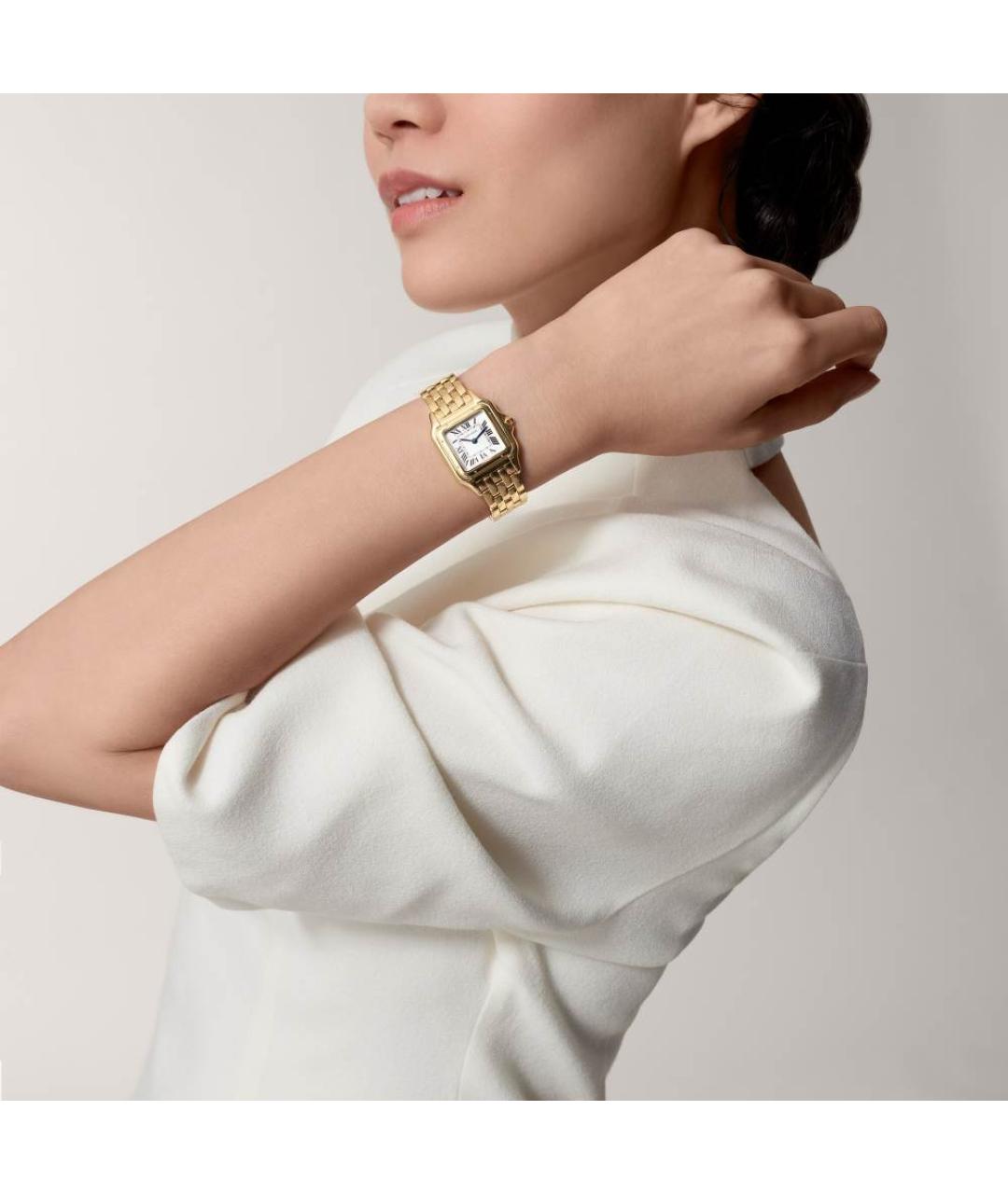 CARTIER Золотые часы из желтого золота, фото 3