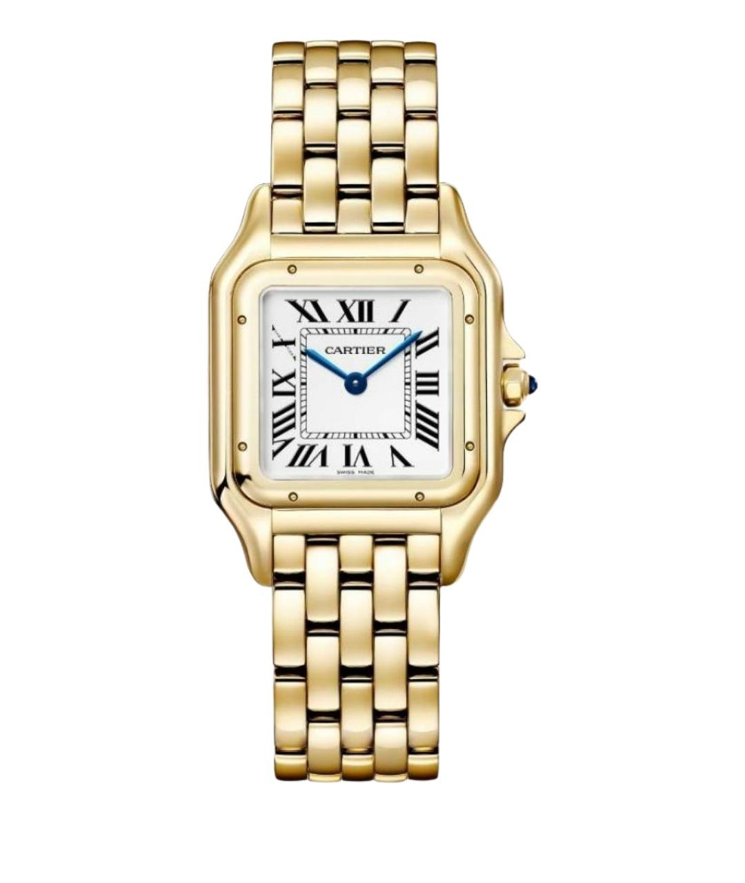 CARTIER Золотые часы из желтого золота, фото 1