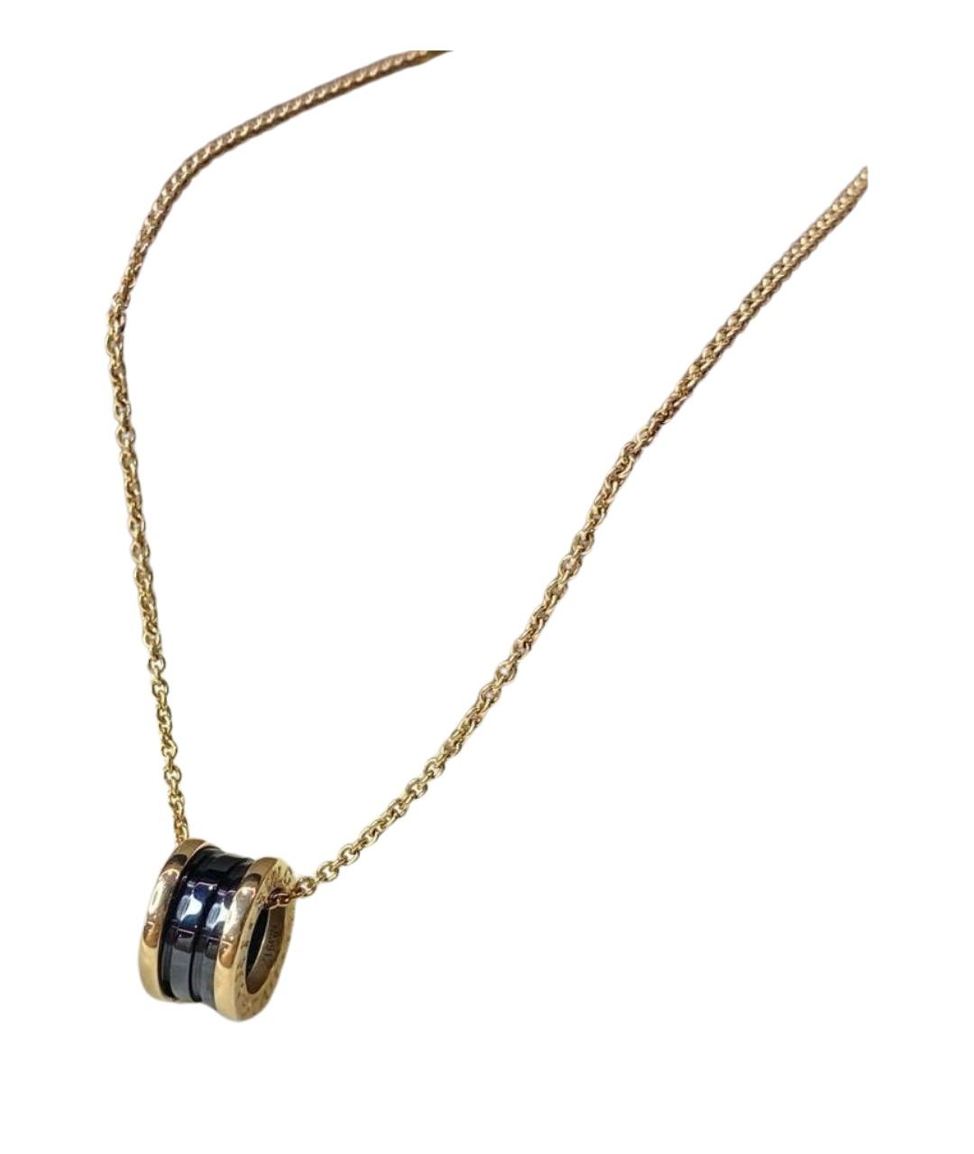 BVLGARI Золотое колье из розового золота, фото 1