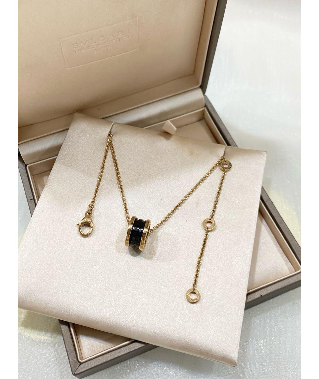 BVLGARI Золотое колье из розового золота, фото 5