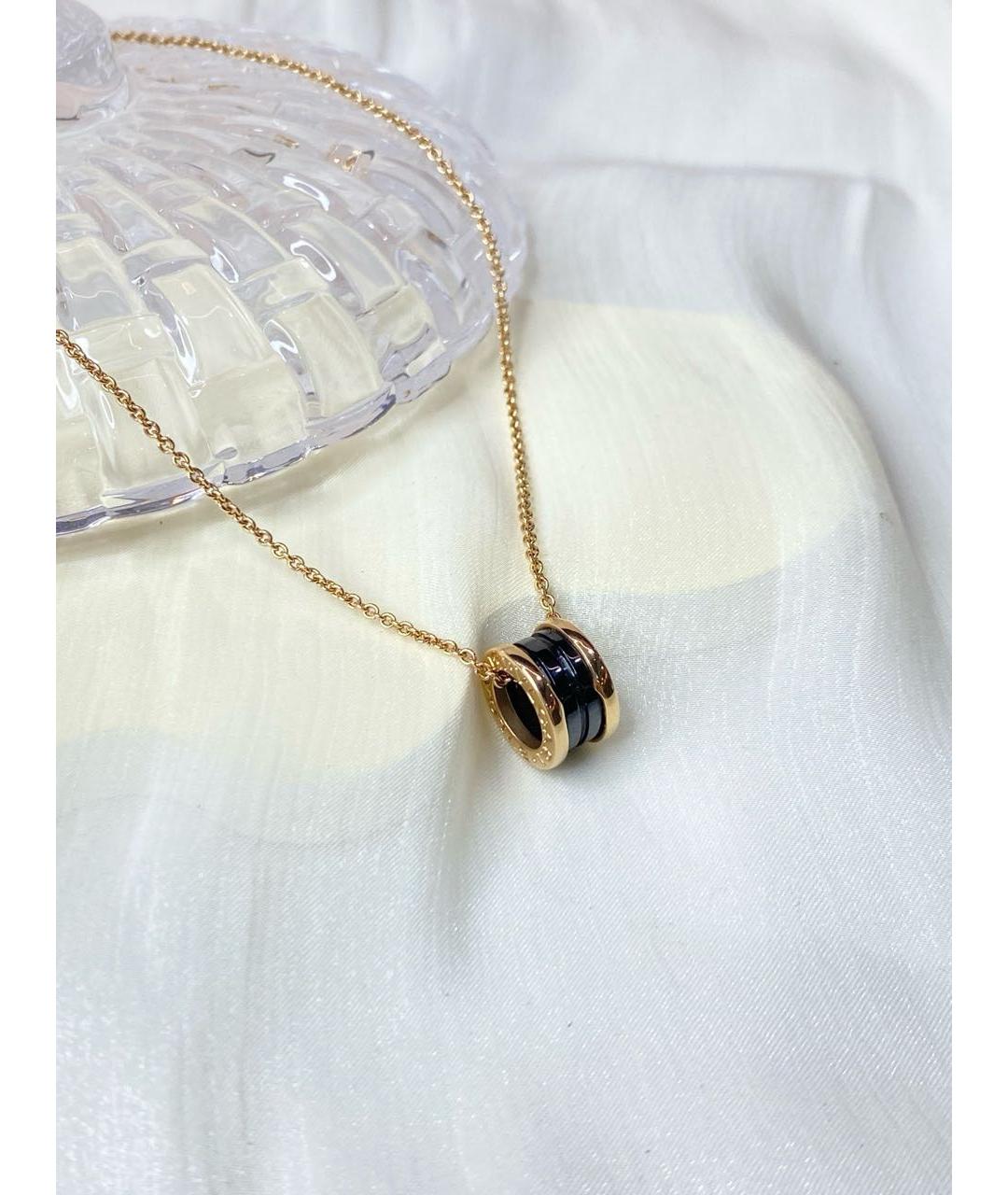 BVLGARI Золотое колье из розового золота, фото 6