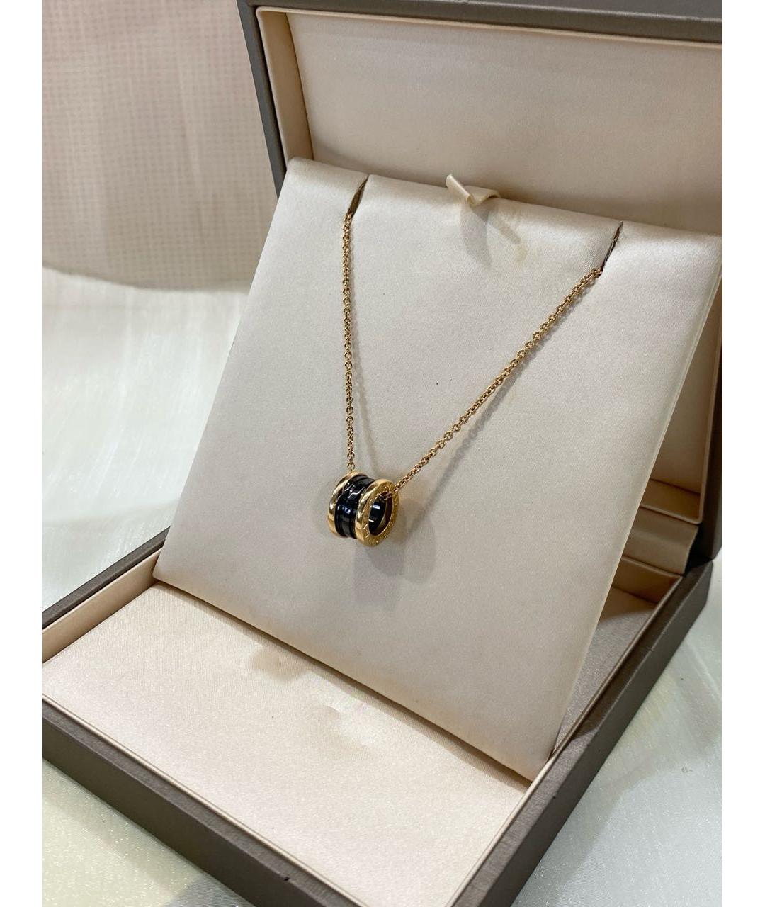 BVLGARI Золотое колье из розового золота, фото 4