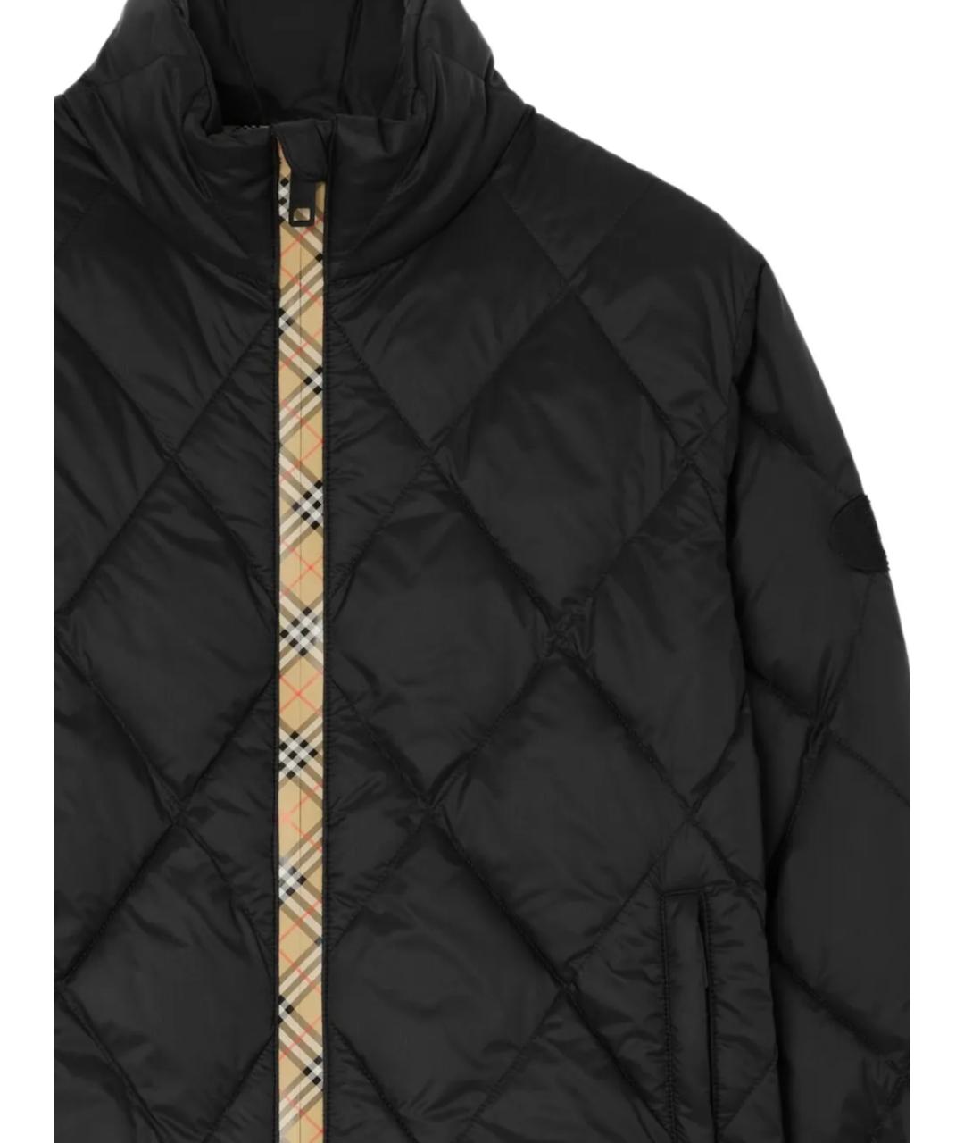 BURBERRY Черная куртка, фото 2
