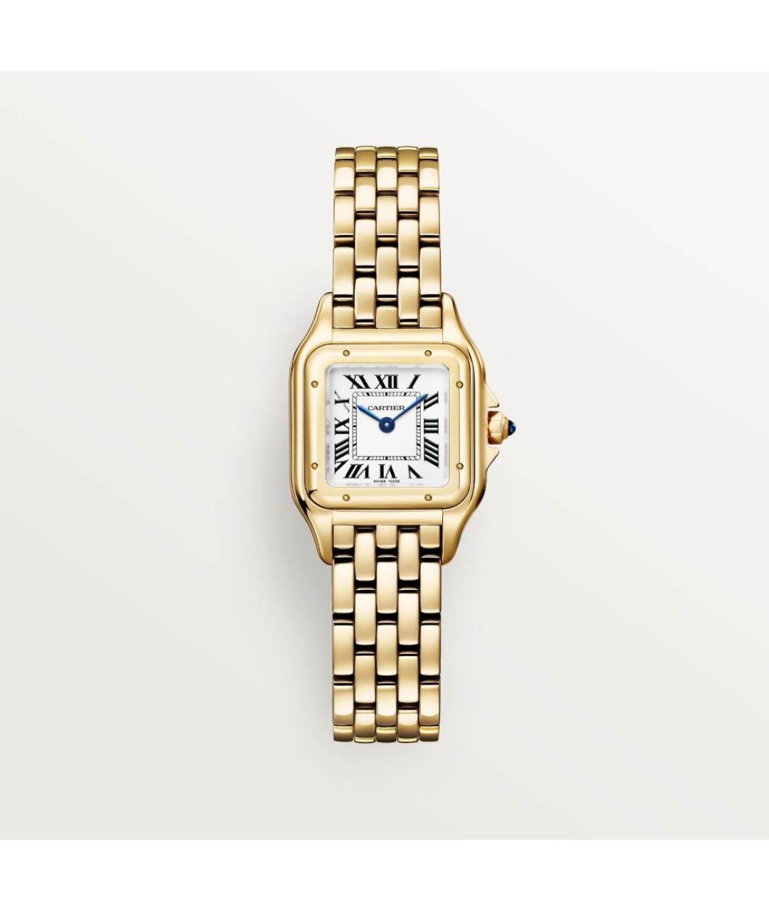 CARTIER Золотые часы из желтого золота, фото 4