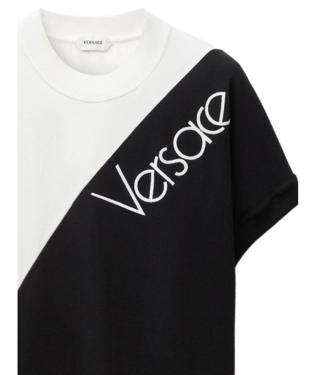 VERSACE Мульти хлопковая футболка, фото 2
