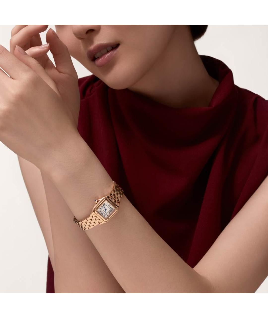 CARTIER Золотые часы из розового золота, фото 3
