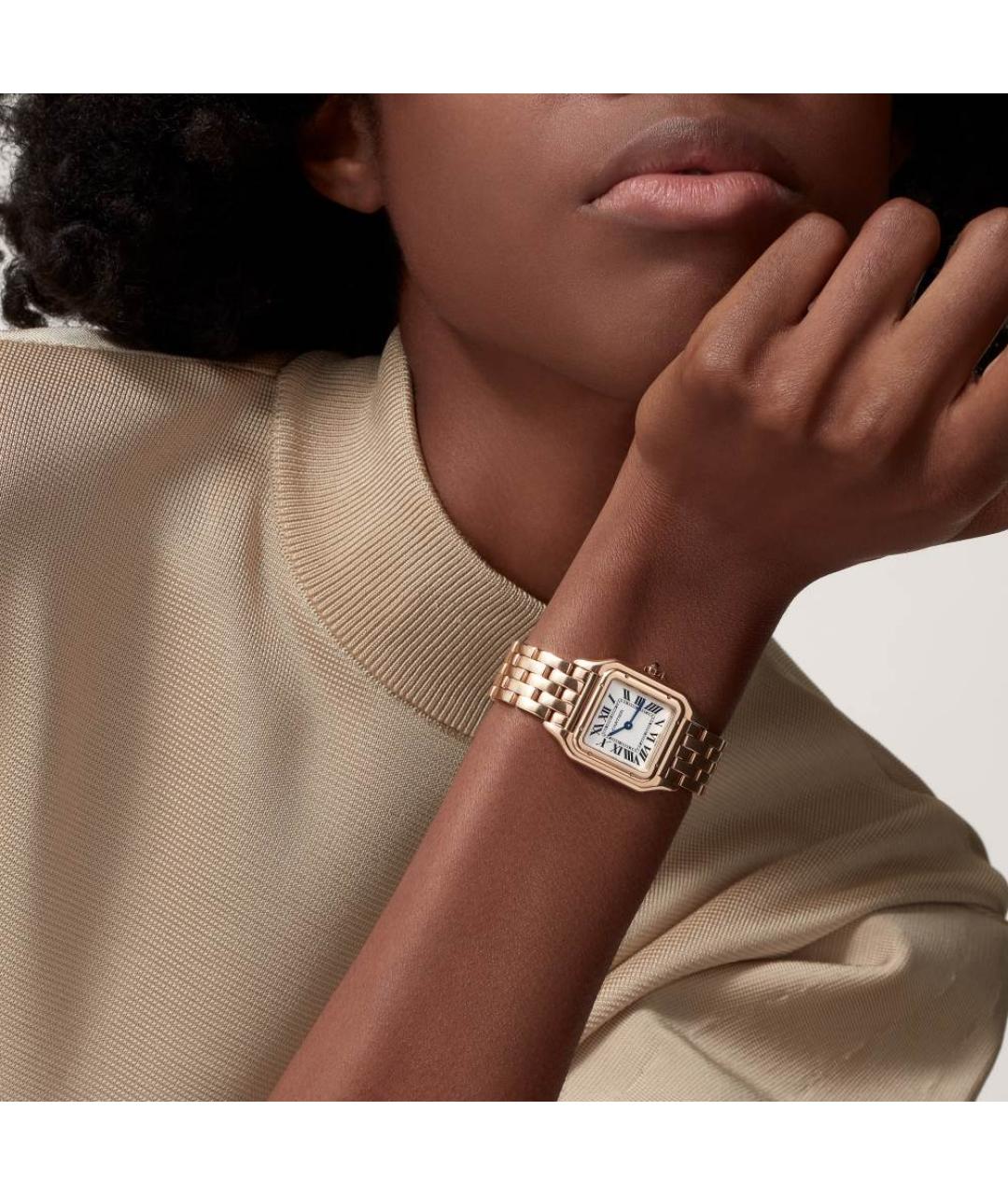 CARTIER Золотые часы из розового золота, фото 2