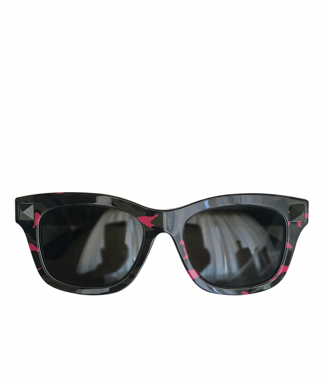 VALENTINO Мульти пластиковые солнцезащитные очки, фото 1