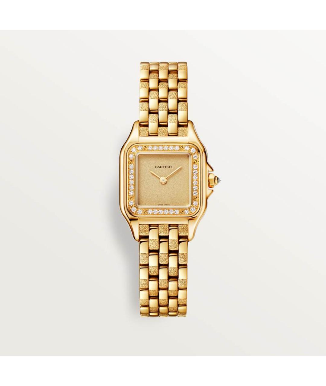 CARTIER Золотые часы из желтого золота, фото 4