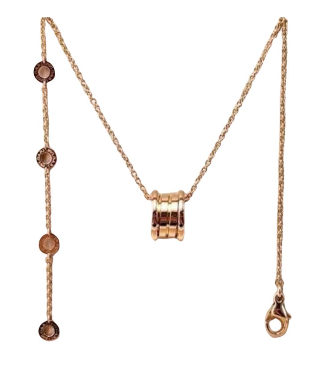 BVLGARI Золотое колье из розового золота, фото 1