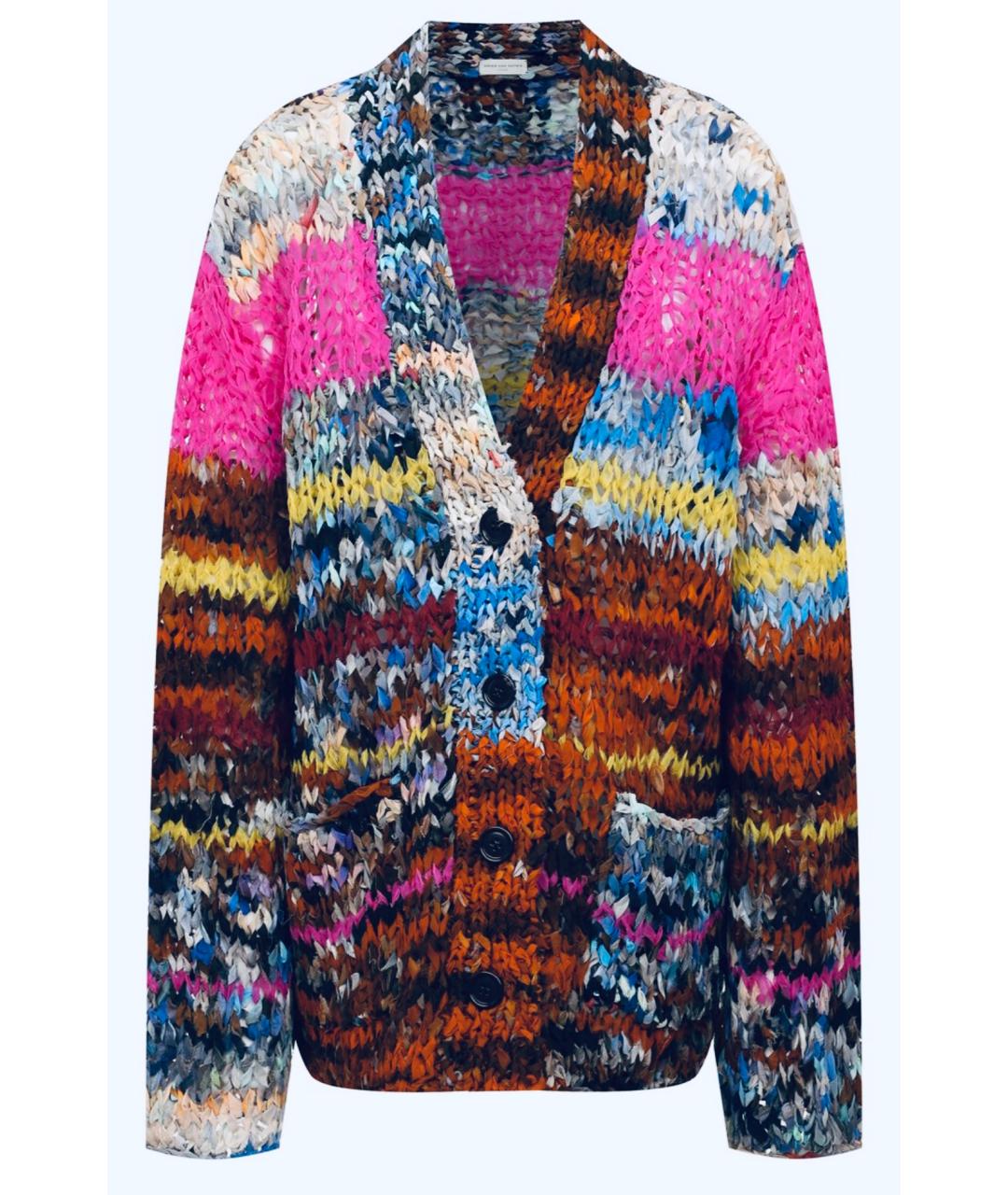 DRIES VAN NOTEN Мульти хлопковый кардиган, фото 2