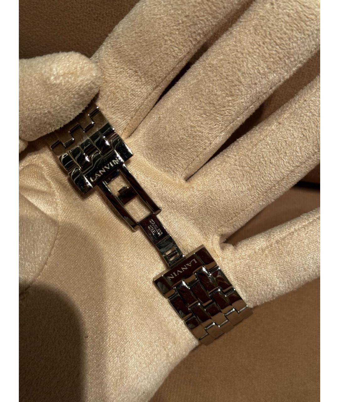 LANVIN Серебряные стальные часы, фото 3