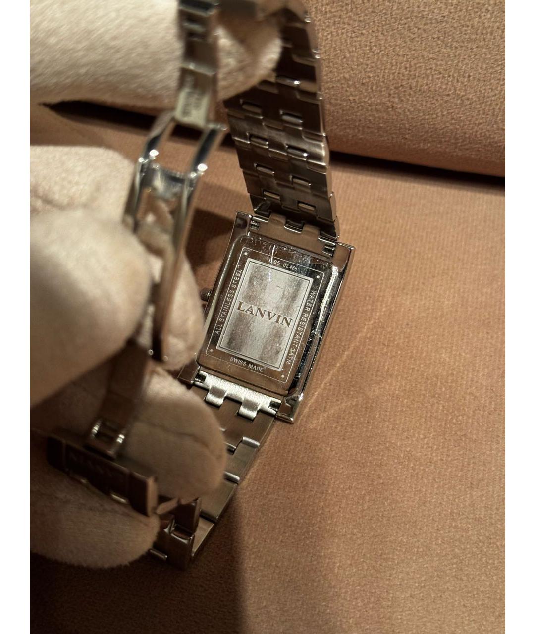 LANVIN Серебряные стальные часы, фото 2