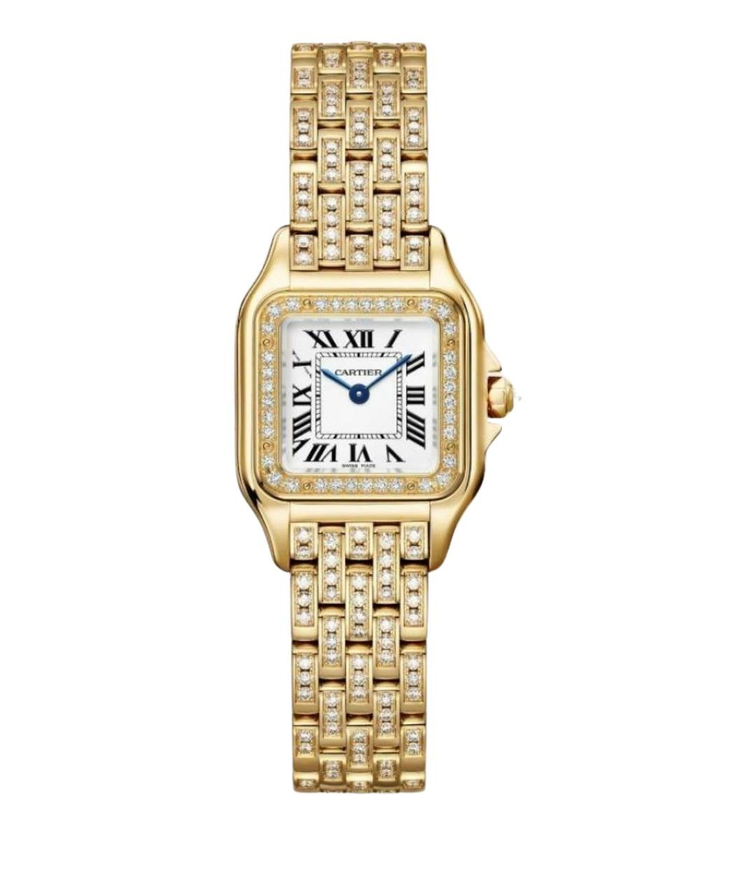 CARTIER Золотые часы из желтого золота, фото 1