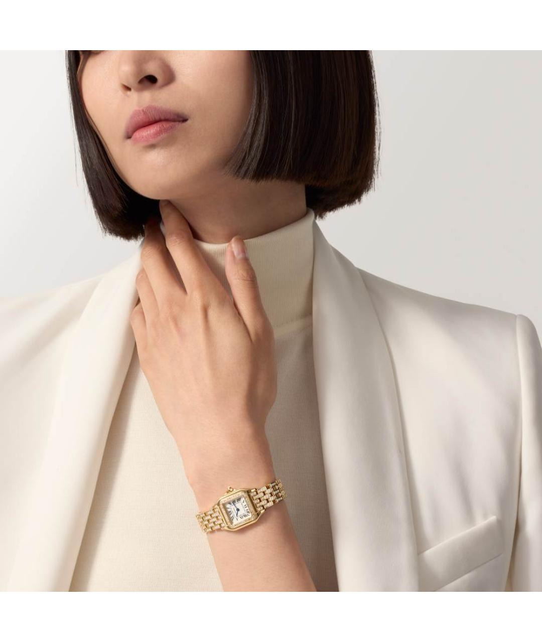 CARTIER Золотые часы из желтого золота, фото 2