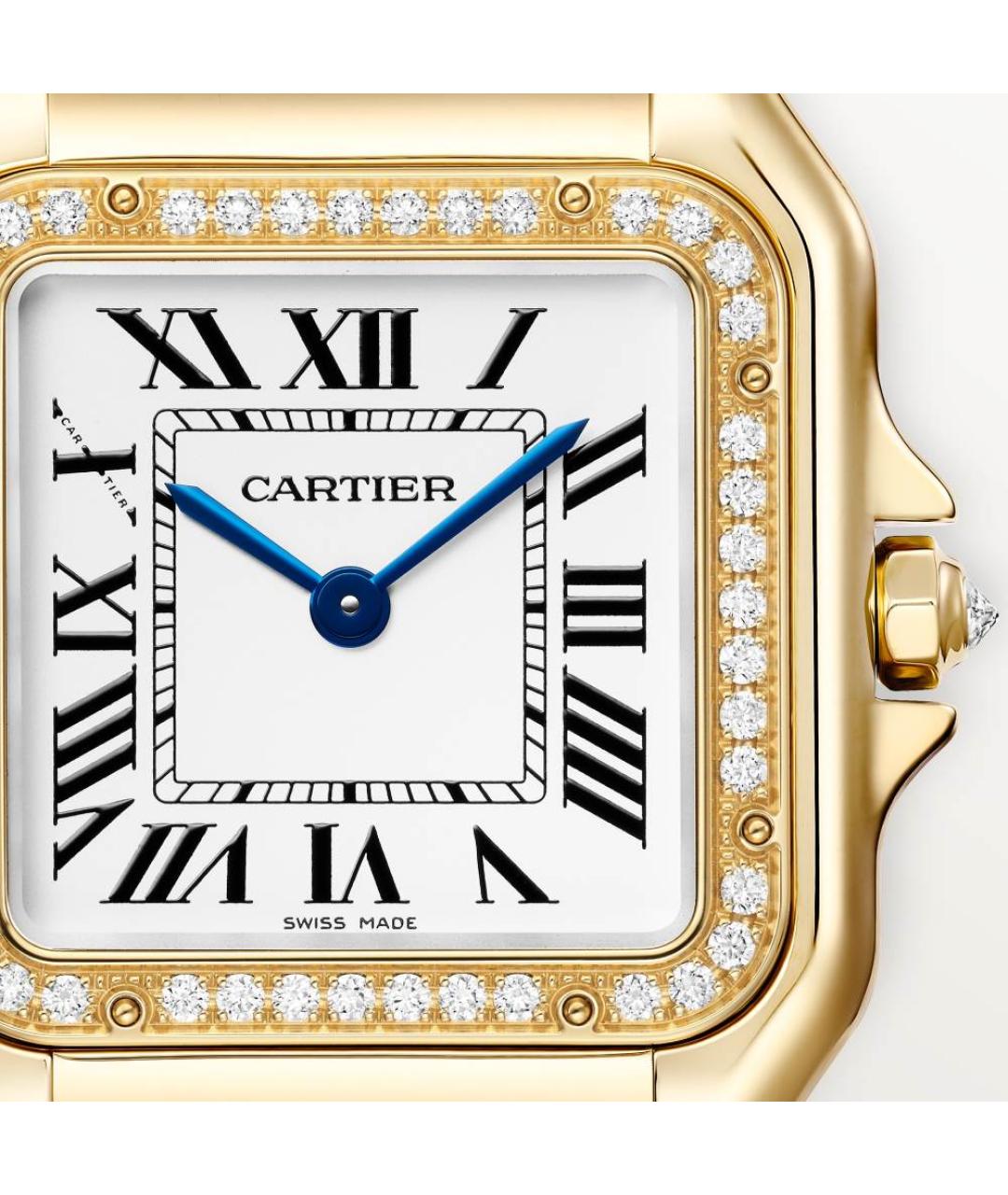 CARTIER Золотые часы из желтого золота, фото 2