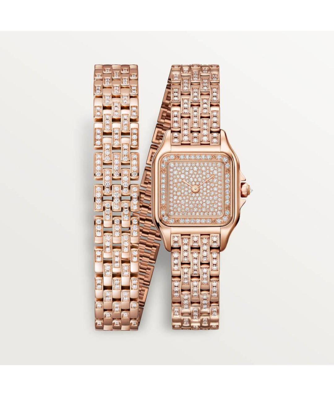 CARTIER Золотые часы из розового золота, фото 4