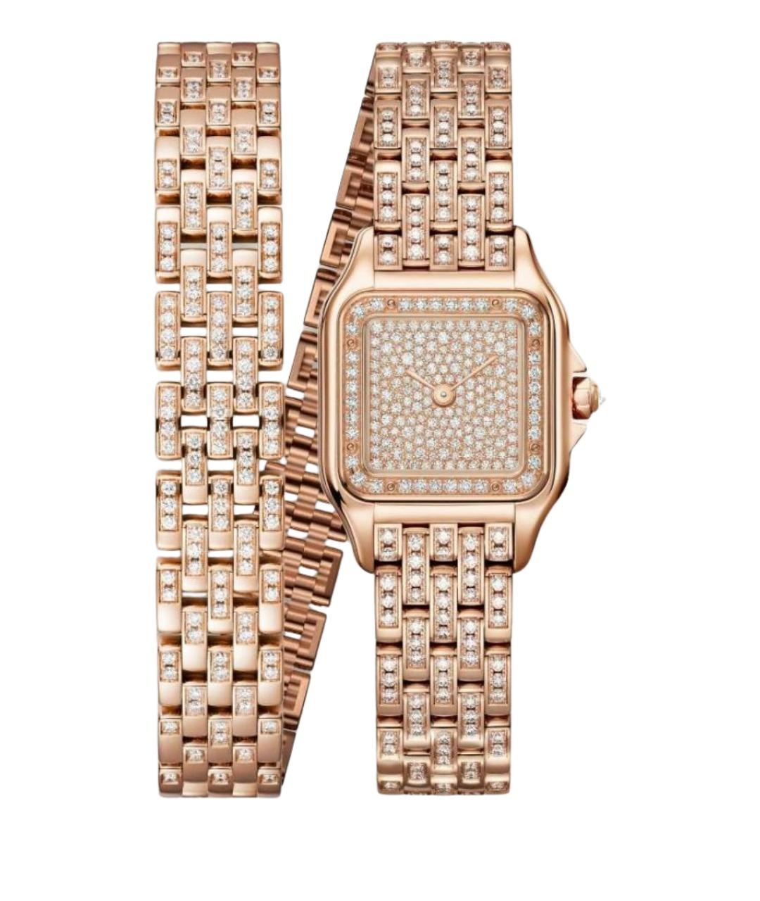 CARTIER Золотые часы из розового золота, фото 1