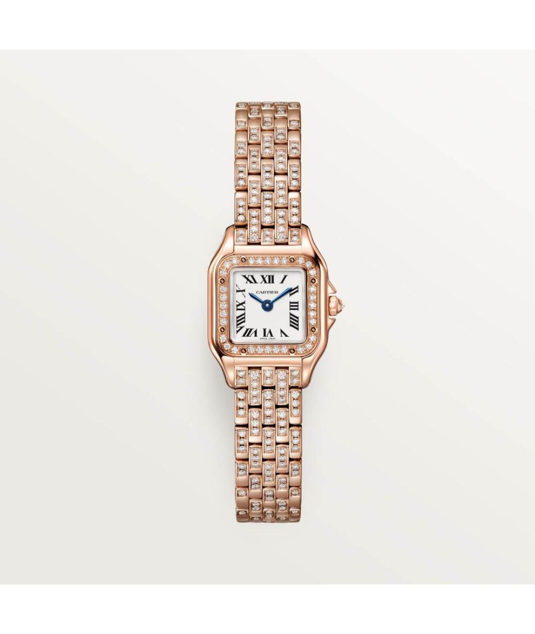 CARTIER Золотые часы из розового золота, фото 4