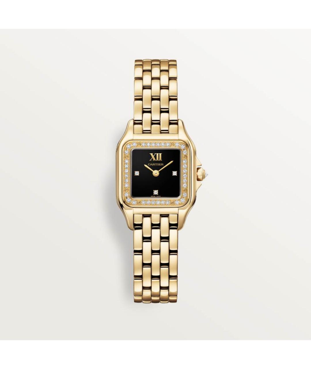 CARTIER Золотые часы из желтого золота, фото 4