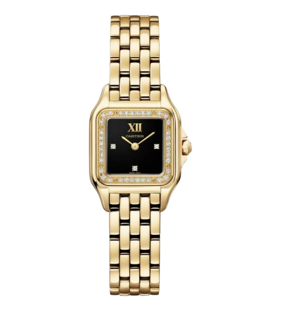 CARTIER Золотые часы из желтого золота, фото 1