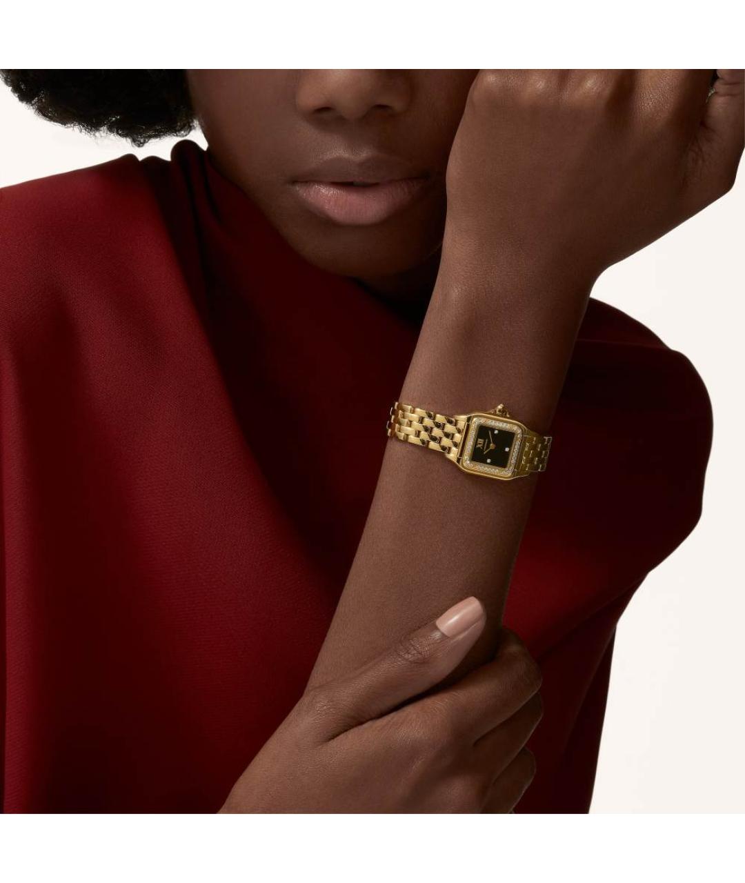CARTIER Золотые часы из желтого золота, фото 2