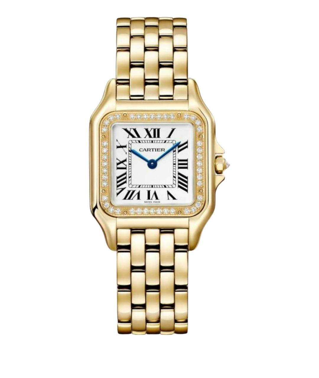 CARTIER Золотые часы из желтого золота, фото 1