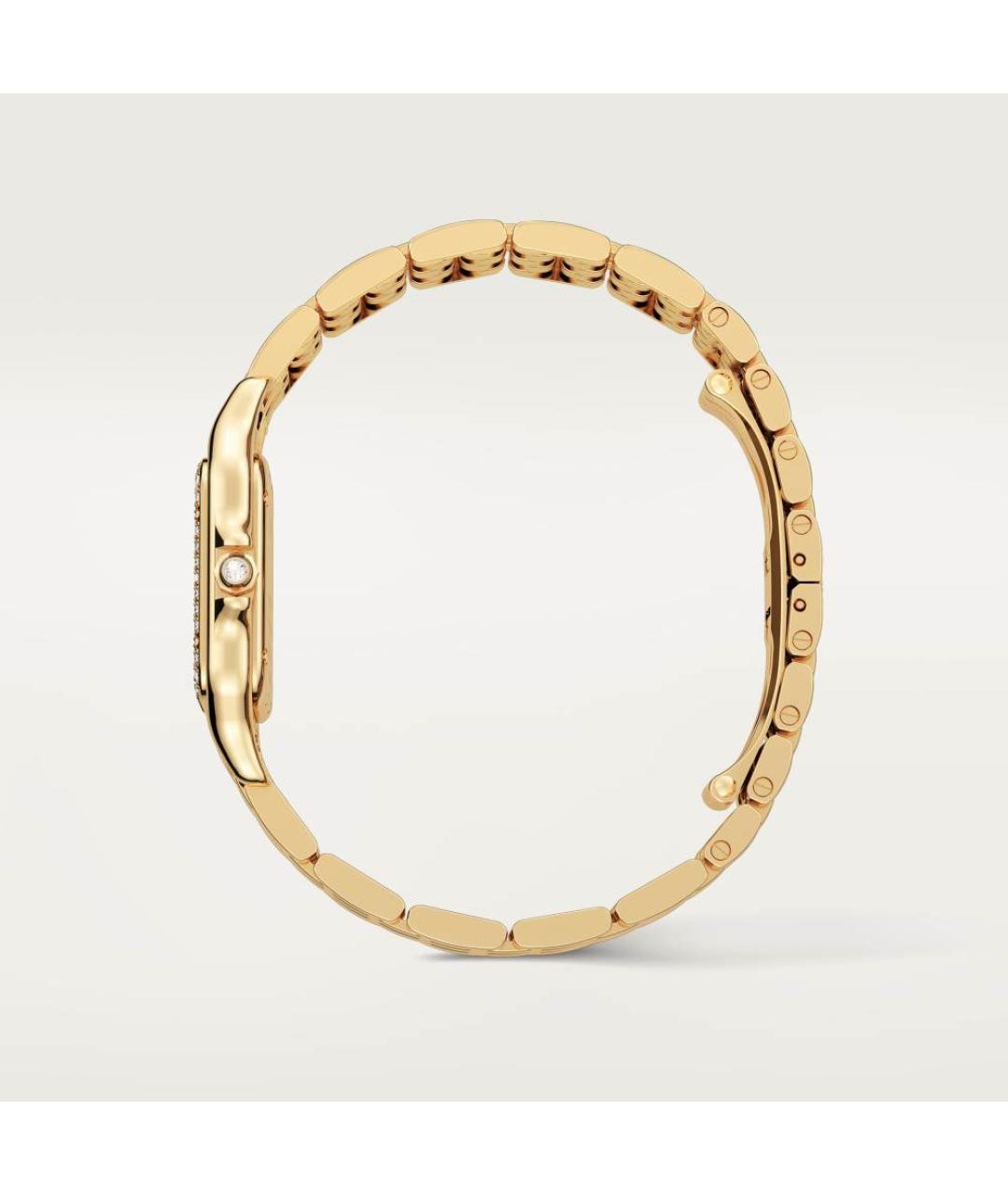 CARTIER Золотые часы из желтого золота, фото 2