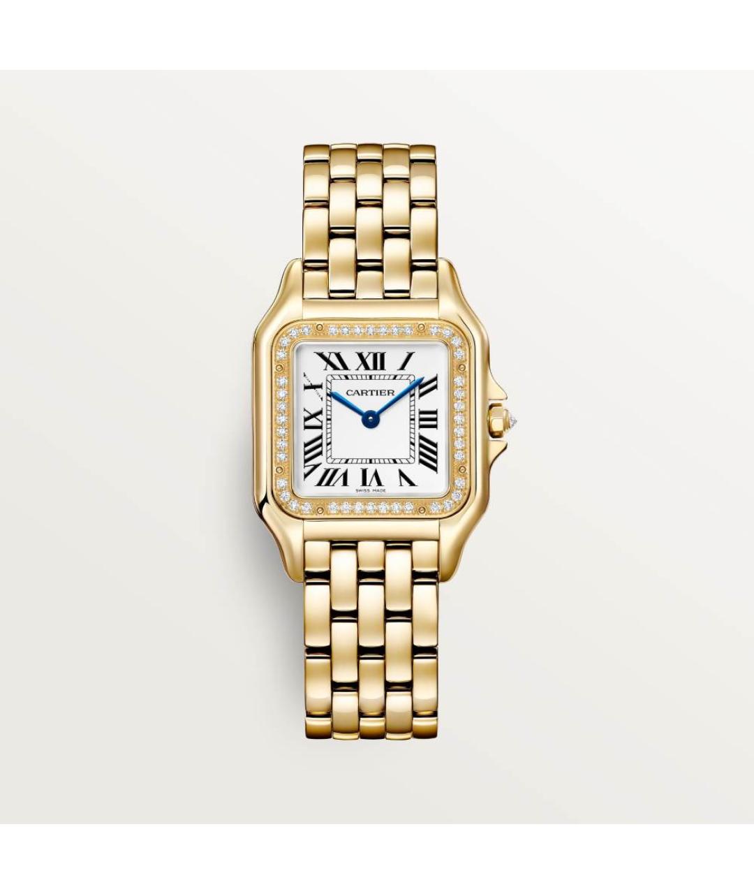 CARTIER Золотые часы из желтого золота, фото 4
