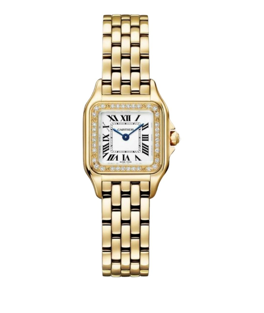 CARTIER Золотые часы из желтого золота, фото 1