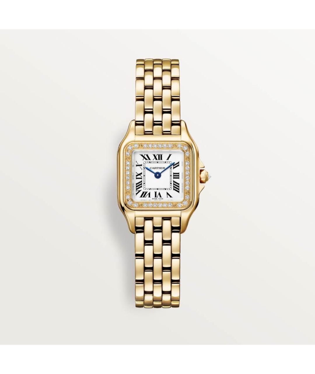 CARTIER Золотые часы из желтого золота, фото 4