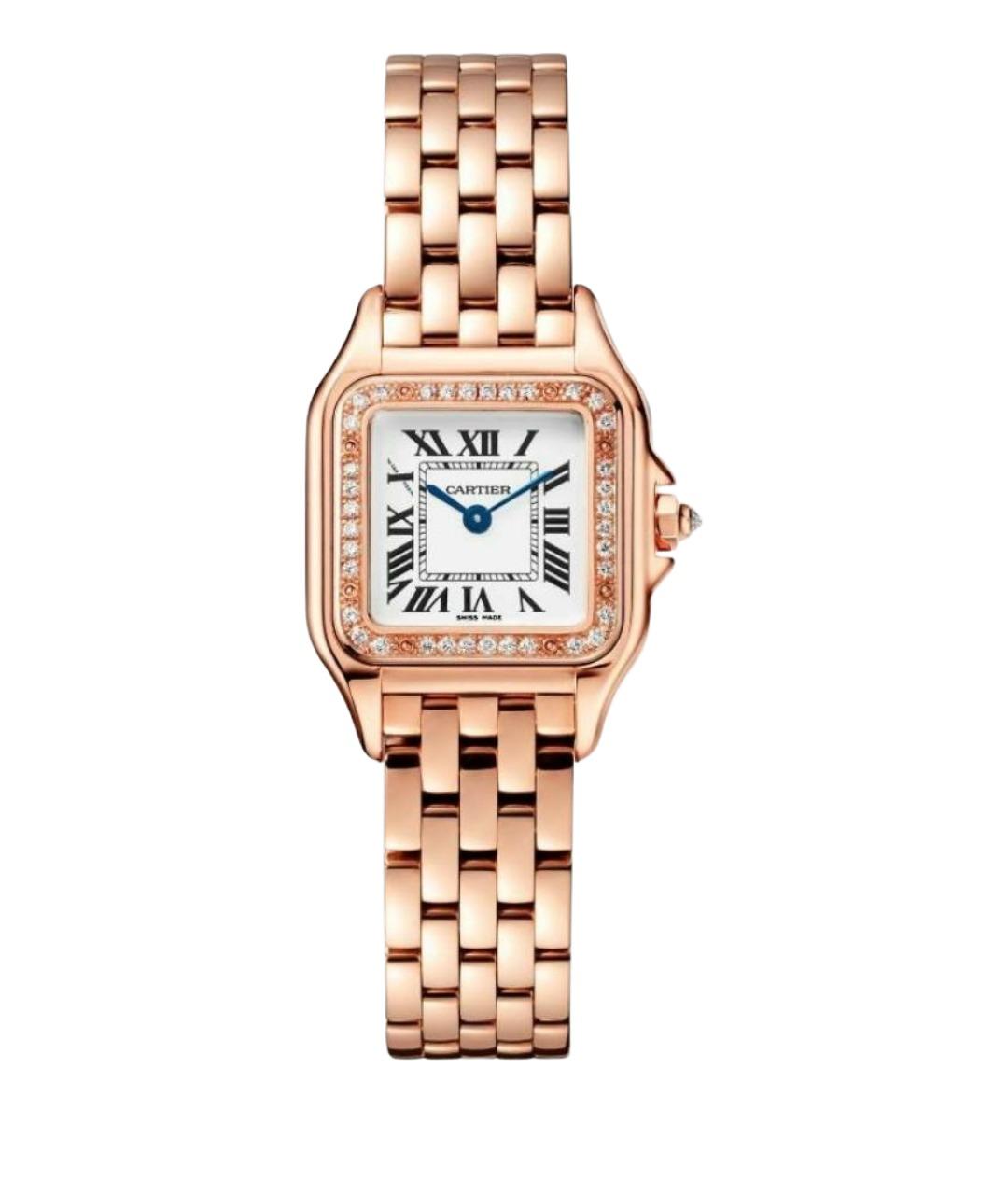 CARTIER Золотые часы из розового золота, фото 1