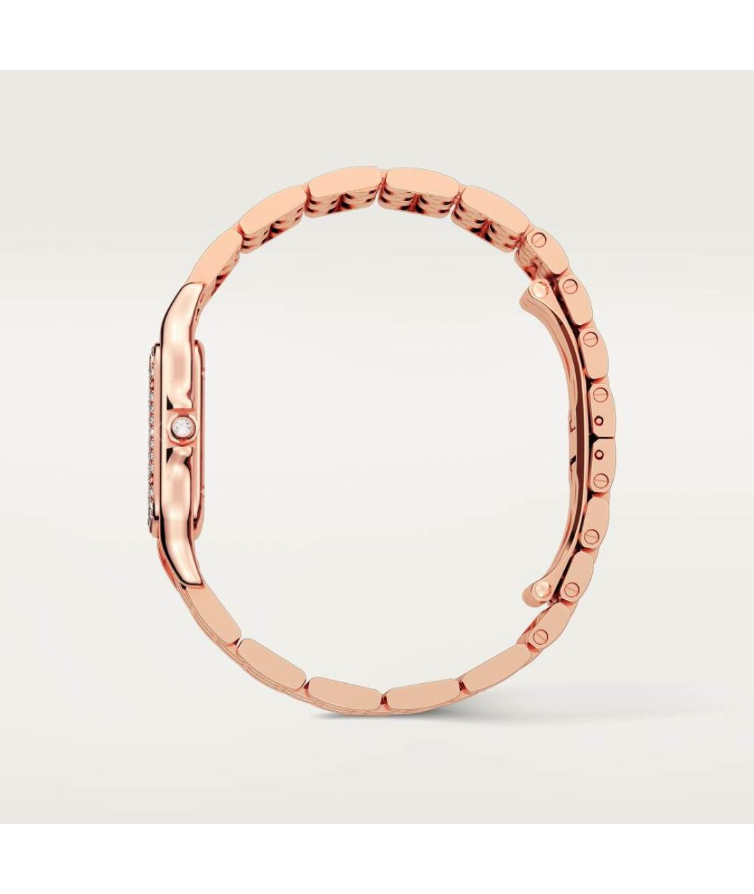 CARTIER Золотые часы из розового золота, фото 3