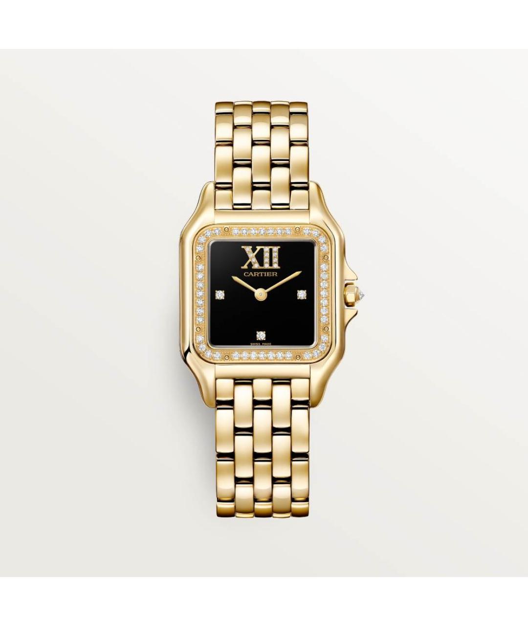 CARTIER Золотые часы из желтого золота, фото 4