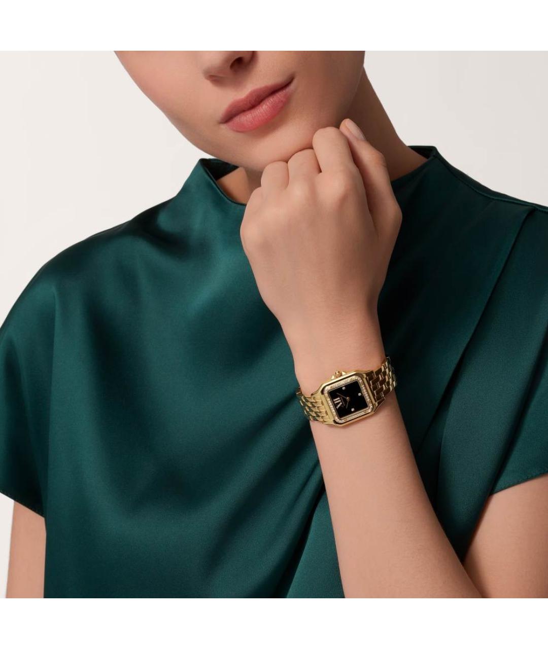 CARTIER Золотые часы из желтого золота, фото 2