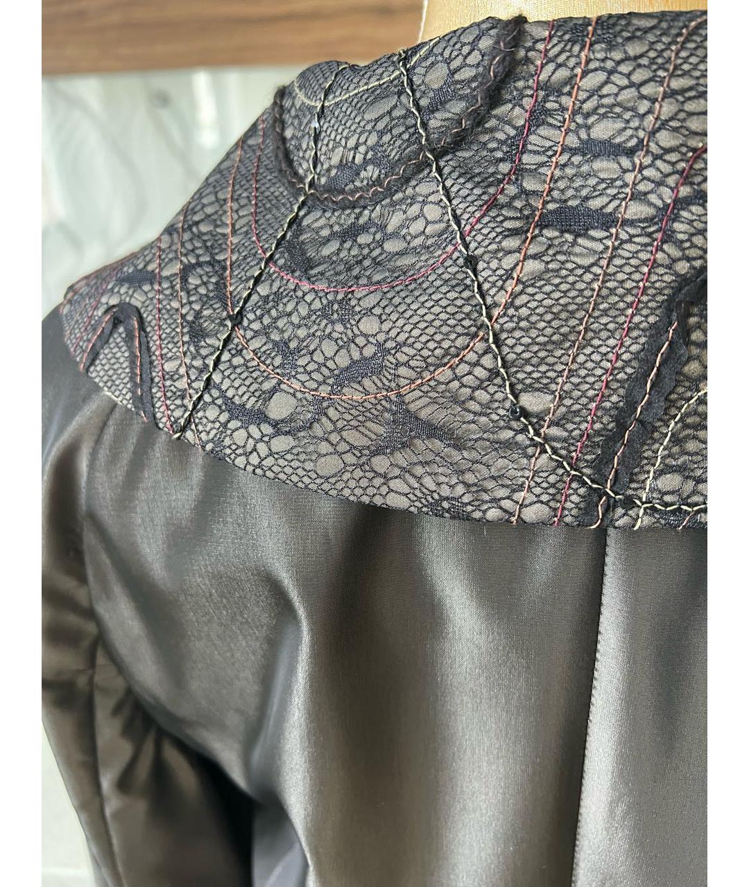 ALEXANDER MCQUEEN Хаки полиэстеровый костюм с юбками, фото 5